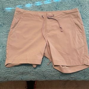 Gray Columbia Omni shield advanced repellency shorts